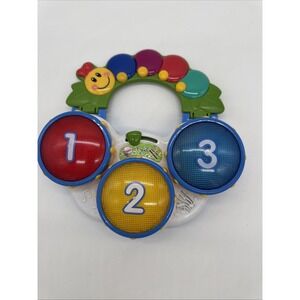 Baby Einstein Discovery Drums Color Music Sounds Toy 3 Languages Works